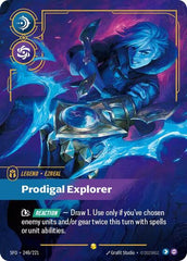 Ezreal, Prodigal Explorer - 248/221 - Showcase (Overnumbered) - Spiritforged