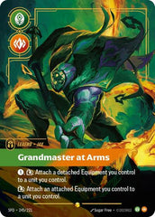 Jax, Grandmaster At Arms - 245/221 - Showcase (Overnumbered) - Spiritforged
