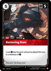Battering Ram - 012/221 - Uncommon - Spiritforged