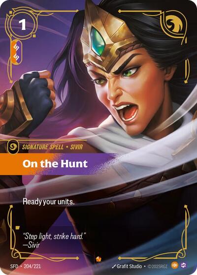 On the Hunt - 204/221 - Epic - Spiritforged