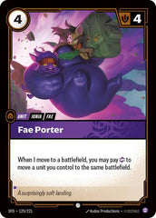 Fae Porter - 125/221 - Common - Spiritforged