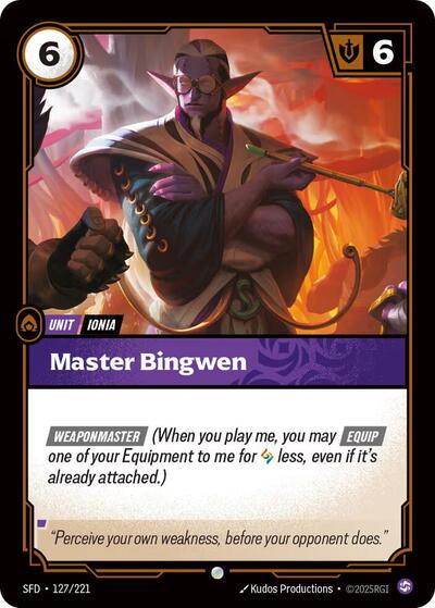 Master Bingwen - 127/221 - Common - Spiritforged