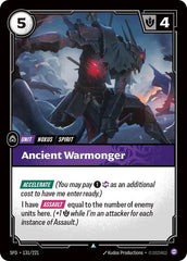 Ancient Warmonger - 131/221 - Uncommon - Spiritforged