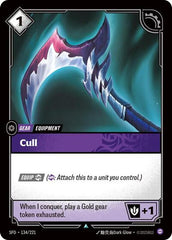 Cull - 134/221 - Uncommon - Spiritforged