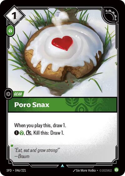 Poro Snax - 046/221 - Uncommon - Spiritforged