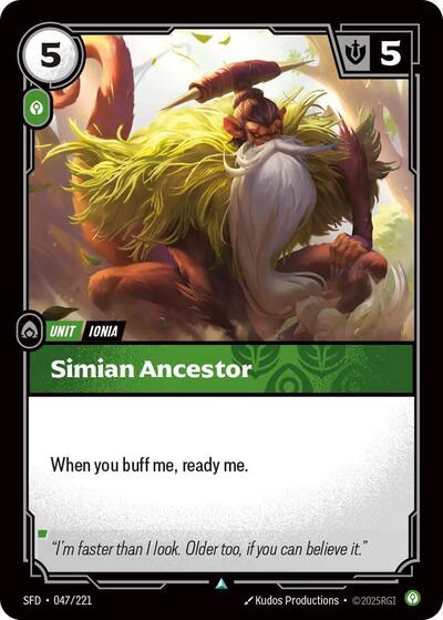 Simian Ancestor - 047/221 - Uncommon - Spiritforged