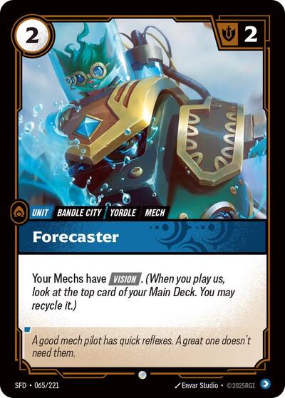 Forecaster - 065/221 - Common - Spiritforged