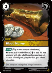 Blood Money - 162/221 - Uncommon - Spiritforged