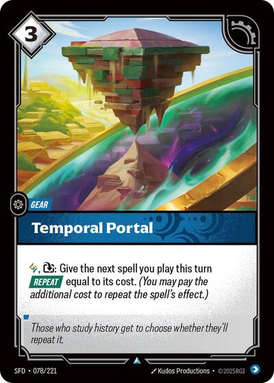 Temporal Portal - 078/221 - Uncommon - Spiritforged