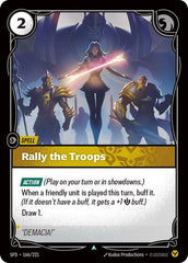 Rally the Troops - 166/221 - Uncommon - Spiritforged
