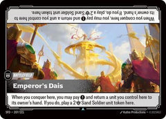 Emperor's Dais - 207/221 - Uncommon - Spiritforged
