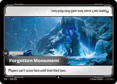 Forgotten Monument - 209/221 - Uncommon - Spiritforged