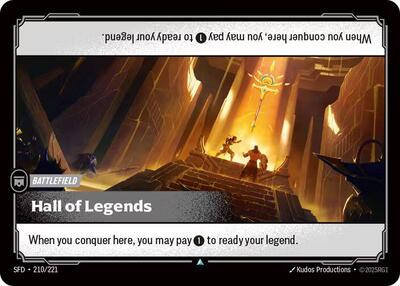 Hall of Legends - 210/221 - Uncommon - Spiritforged