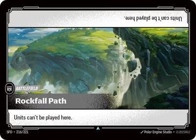Rockfall Path - 216/221 - Uncommon - Spiritforged