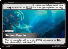 Sunken Temple - 218/221 - Uncommon - Spiritforged