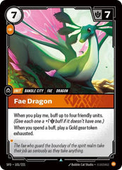 Fae Dragon - 101/221 - Uncommon - Spiritforged