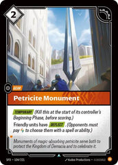 Petricite Monument - 104/221 - Uncommon - Spiritforged