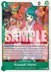 Kouzuki Hiyori (Tournament Pack 2026 Vol. 1) - OP12-028 - Rare - One Piece Promotion Cards