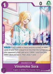 Vinsmoke Sora (Tournament Pack 2026 Vol. 1) - OP12-062 - Rare - One Piece Promotion Cards