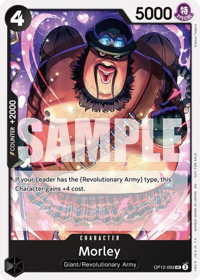 Morley (Tournament Pack 2026 Vol. 1) - OP12-093 - Uncommon - One Piece Promotion Cards