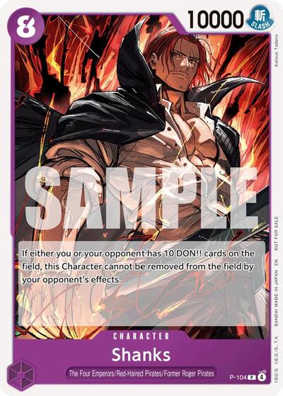 Shanks (Store Tournament 2025 Vol. 4) - P-104 - Promo - One Piece Promotion Cards