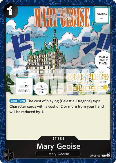 Mary Geoise (Judge Pack Vol. 7) - OP05-097 - Common - One Piece Promotion Cards