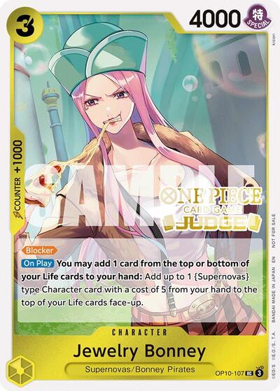 Jewelry Bonney (Judge Pack Vol. 7) - OP10-107 - Uncommon - One Piece Promotion Cards