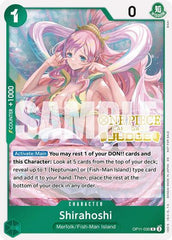 Shirahoshi (Judge Pack Vol. 7) - OP11-030 - Rare - One Piece Promotion Cards
