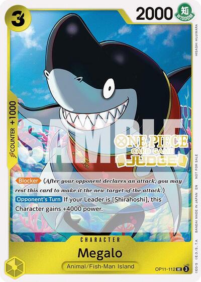 Megalo (Judge Pack Vol. 7) - OP11-112 - Uncommon - One Piece Promotion Cards