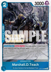 Marshall.D.Teach (Judge Pack Vol. 7) - ST17-005 - Common - One Piece Promotion Cards