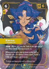 Karma, Channeler - 237/221 - Showcase (Overnumbered) - Spiritforged