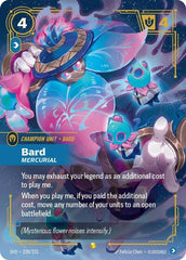 Bard, Mercurial - 228/221 - Showcase (Overnumbered) - Spiritforged