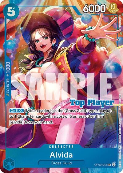Alvida (CS 25-26 Top Player Pack Vol. 2) - OP09-043 - Uncommon - One Piece Promotion Cards