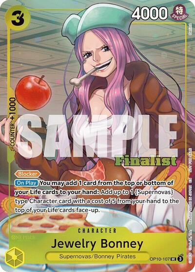 Jewelry Bonney (CS 25-26 Finalist Card Set 2) - OP10-107 - Uncommon - One Piece Promotion Cards