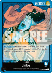 Jinbe - OP14-040 - Leader - The Azure Sea's Seven