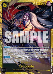 Crocodile - OP14-120 - Secret Rare - The Azure Sea's Seven