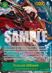 Dracule Mihawk - OP14-119 - Secret Rare (Alternate Art) - The Azure Sea's Seven