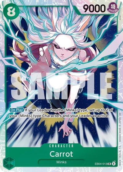 Carrot - EB04-013 - Super Rare - The Azure Sea's Seven