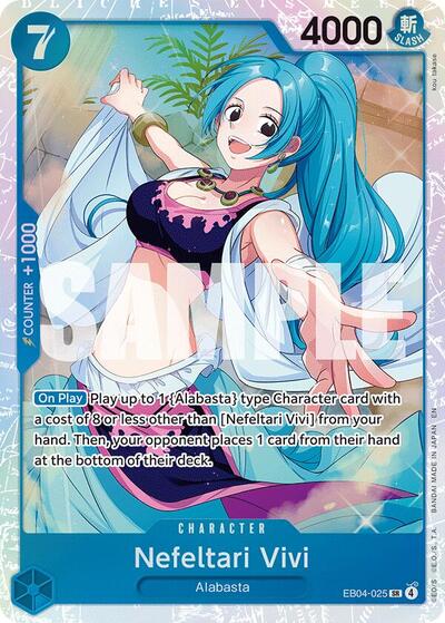 Nefeltari Vivi - EB04-025 - Super Rare - The Azure Sea's Seven