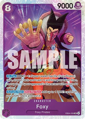 Foxy - EB04-036 - Super Rare - The Azure Sea's Seven