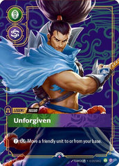 Yasuo, Unforgiven (Metal) (Best Of) - 259/298 - Promo - Riftbound Organized Play Promotional Cards
