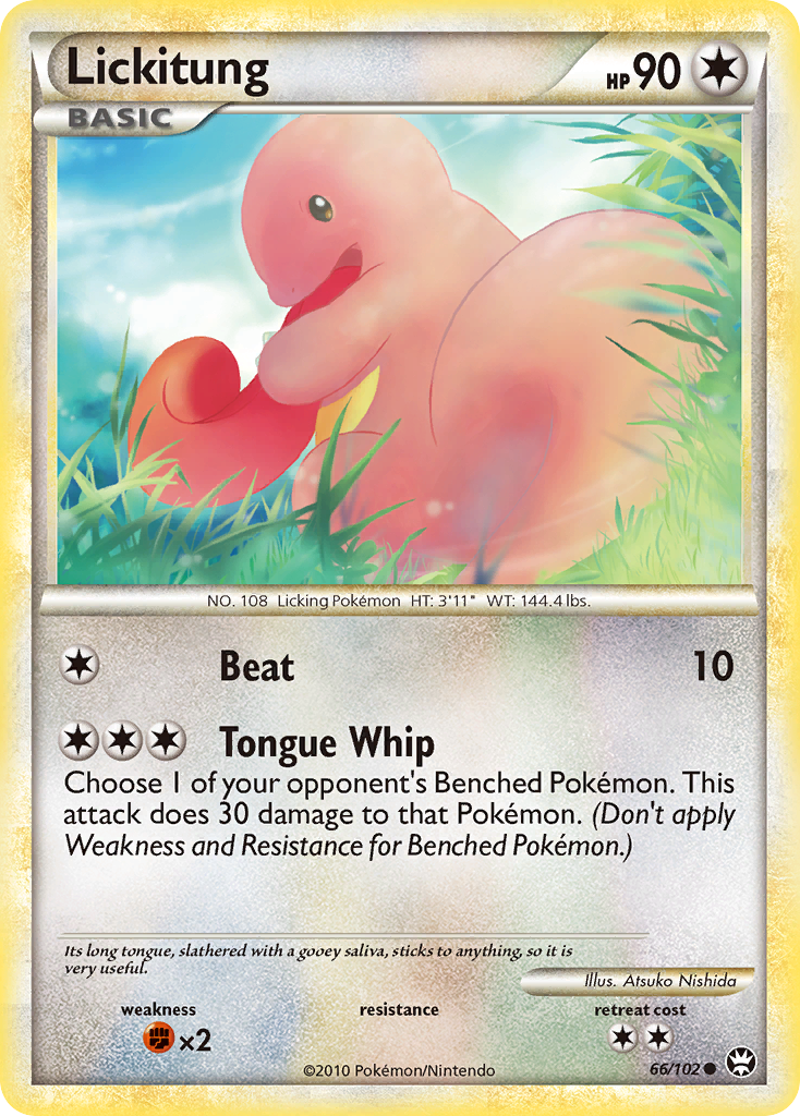 Lickitung - 066/102 - HS—Triumphant