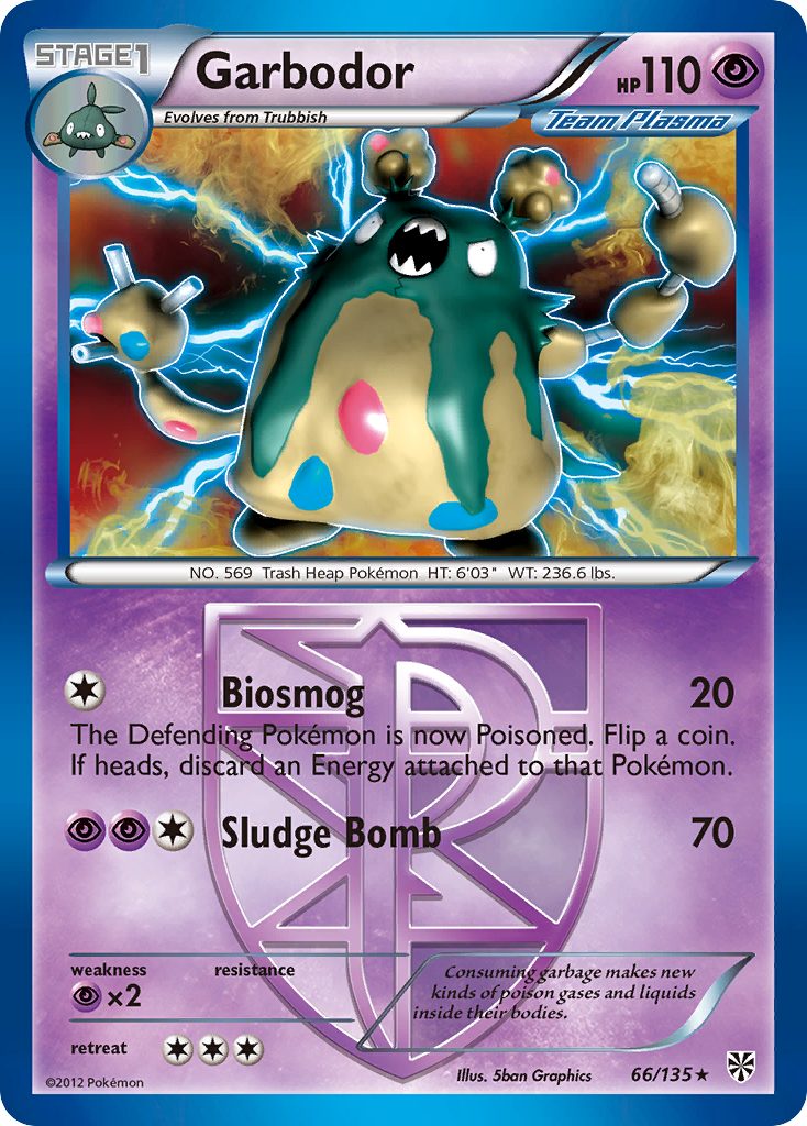 Garbodor - 066/135 - Plasma Storm