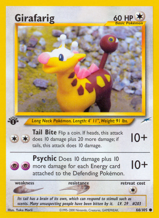 Girafarig - 066/105 - Neo Destiny