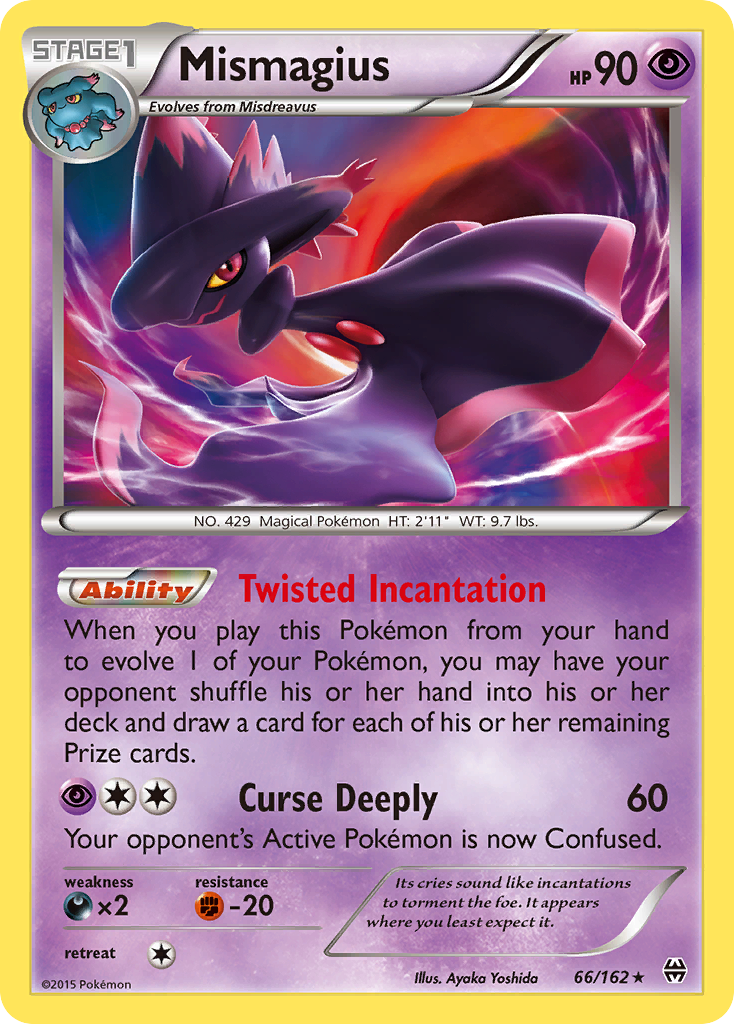 Mismagius - 066/162 - BREAKthrough