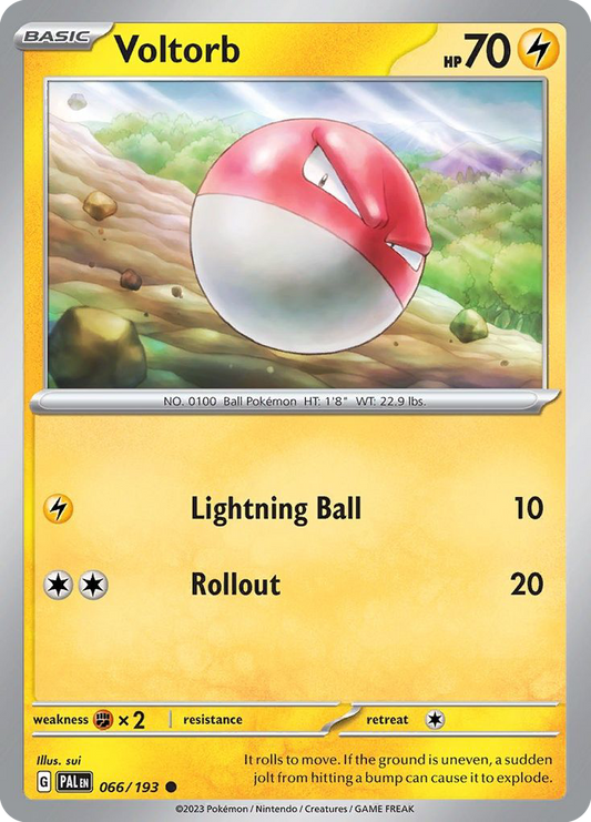 Voltorb - 066/193 - Paldea Evolved