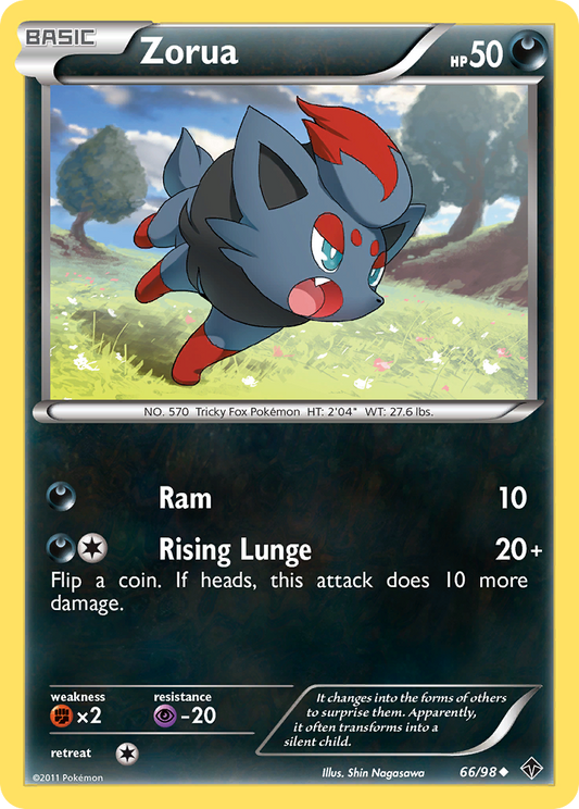 Zorua - 66/98 - Emerging Powers