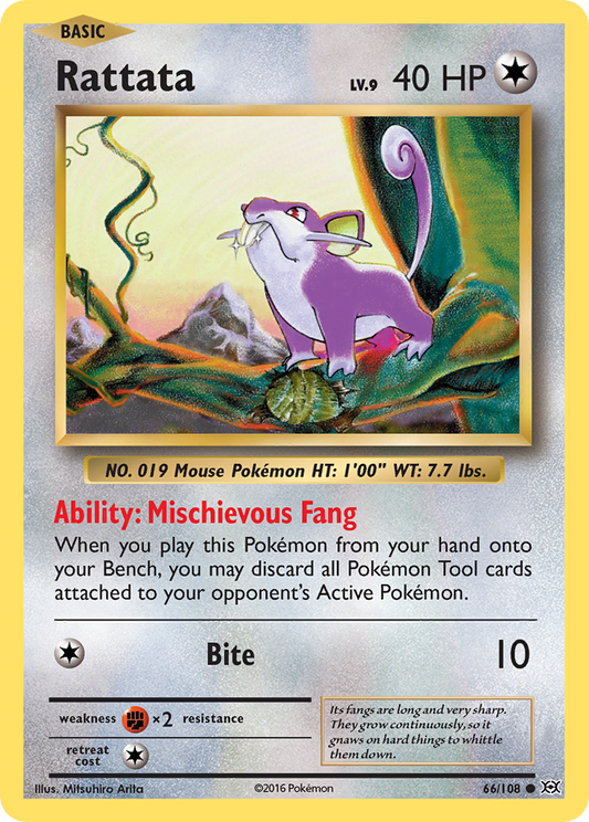 Rattata - 066/108 - Evolutions