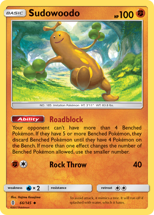 Sudowoodo - 066/145 - Guardians Rising