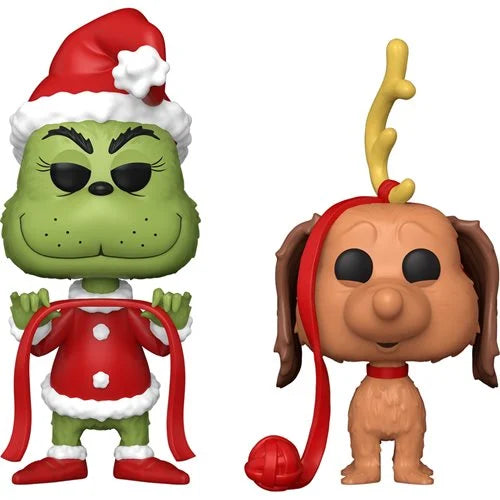 How the Grinch Stole Christmas Grinch and Max Funko Pop! Vinyl Figure 2-Pack